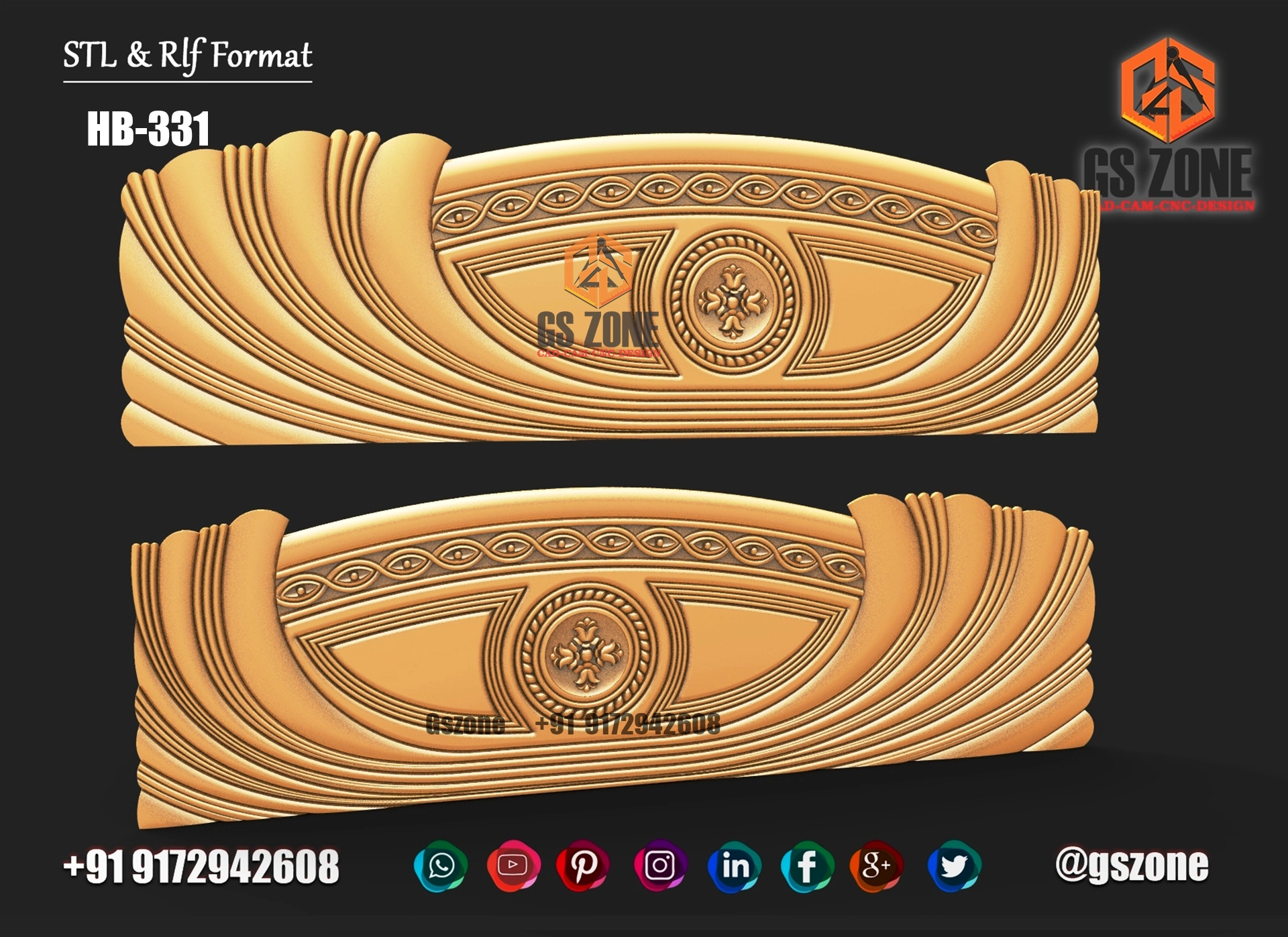 3D HB Bed With Legs Design HB-0331