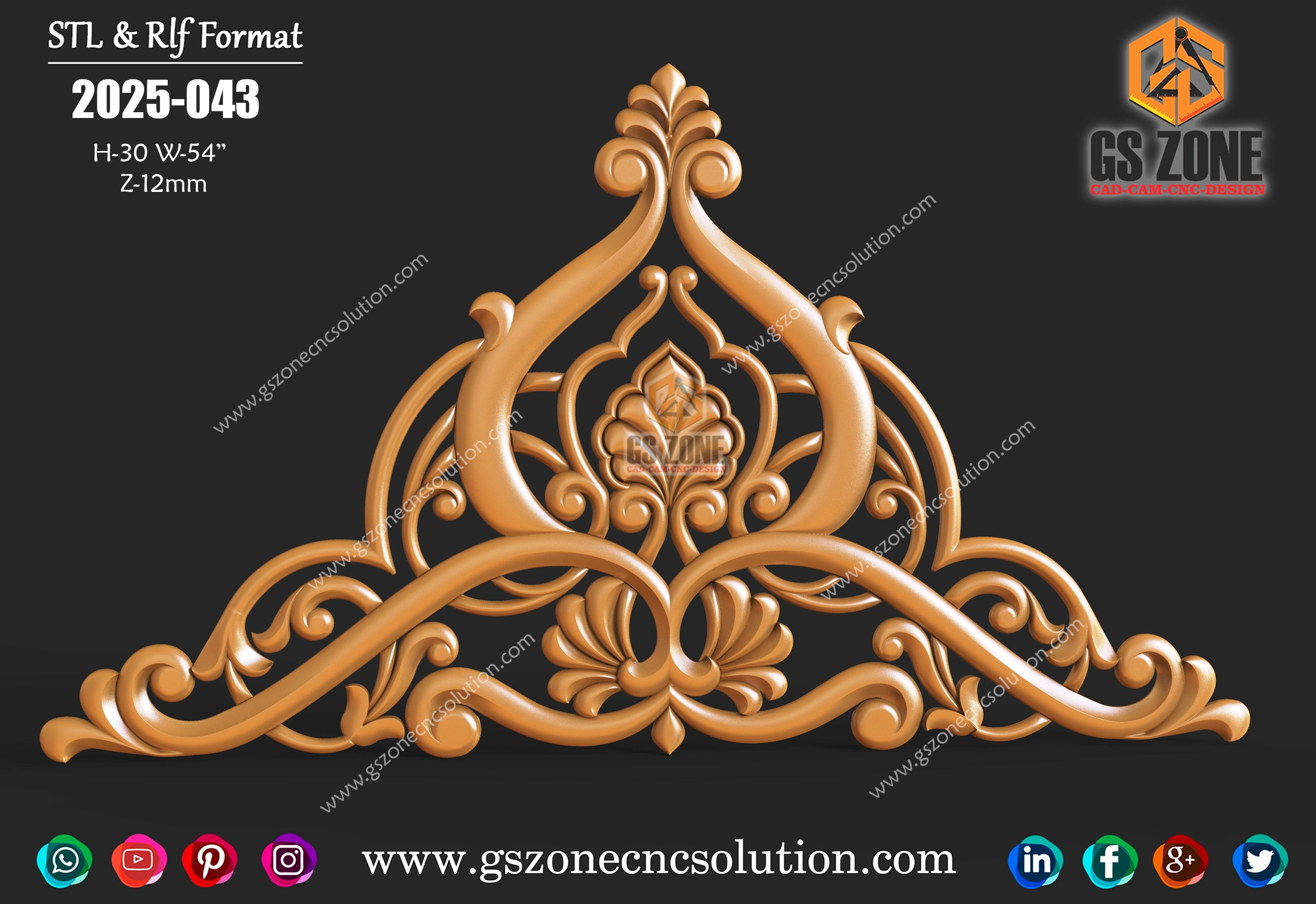 3D panel design 2025-043