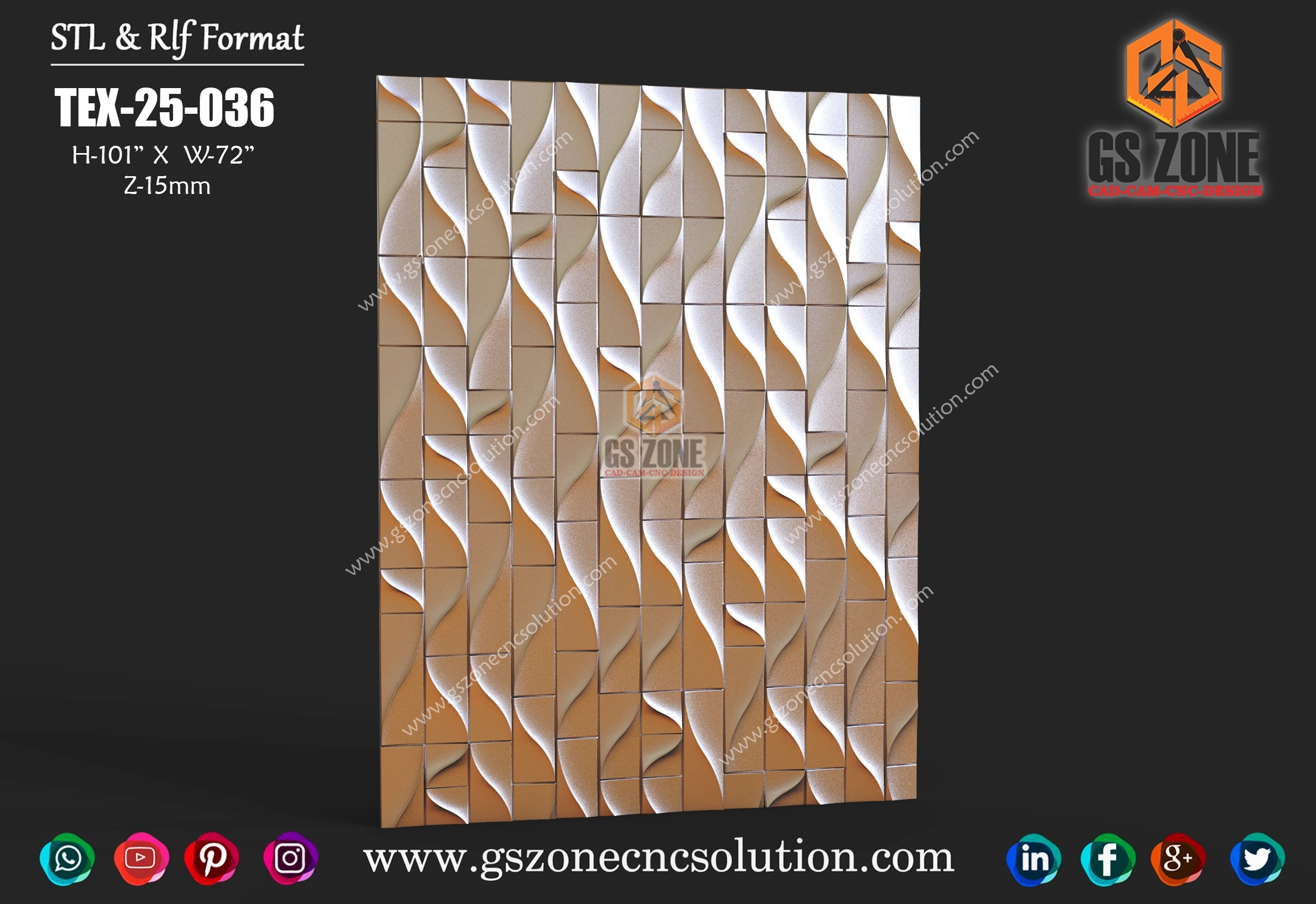 TEX-25-036 Texture Panel Design