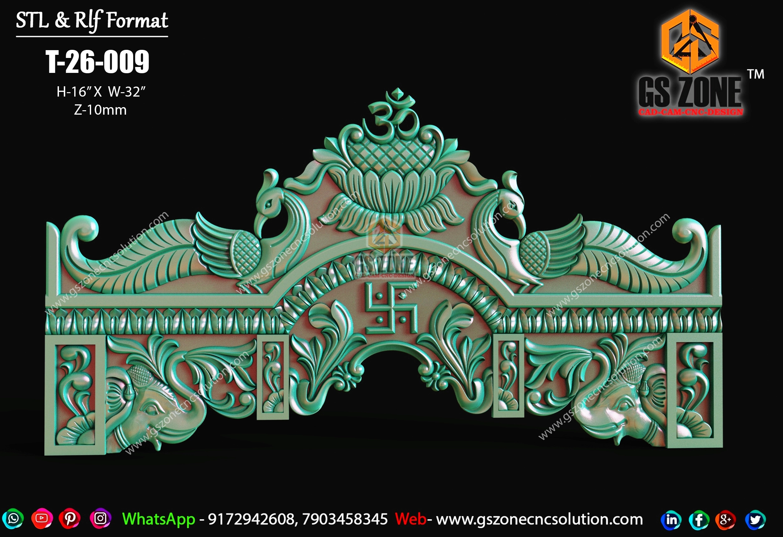 T-26-009 | Temple Arch Design