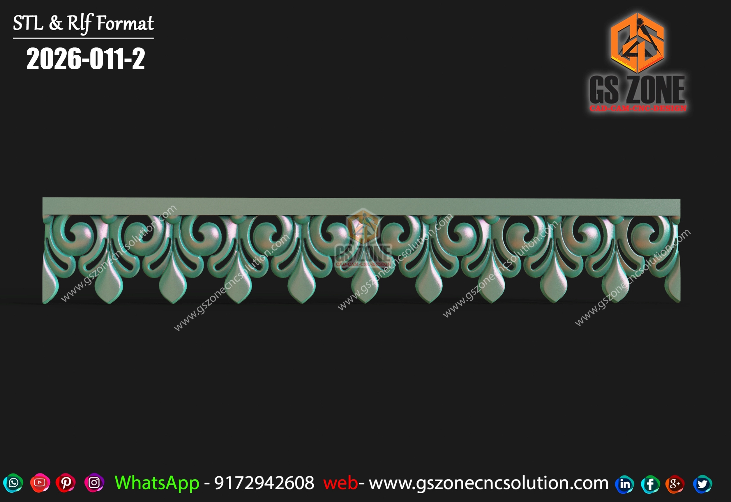 ✨ DECORATIVE BORDER DESIGN – 2026-011-2 ✨