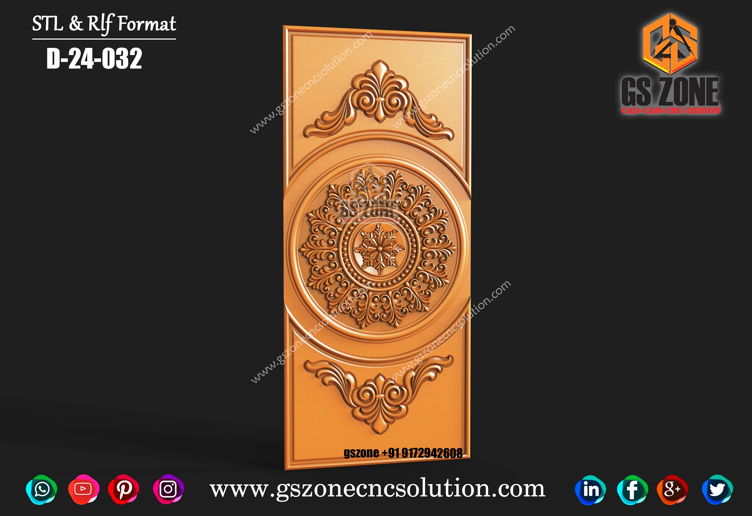 3D Door Design D-24-032