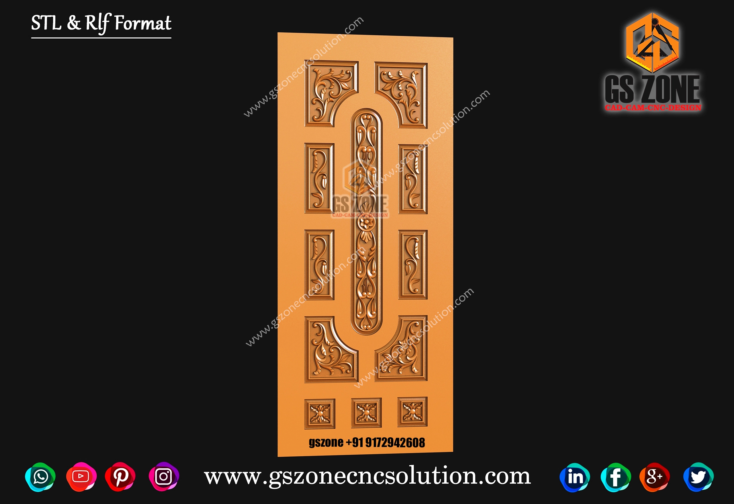 3D Door Design D-24-35