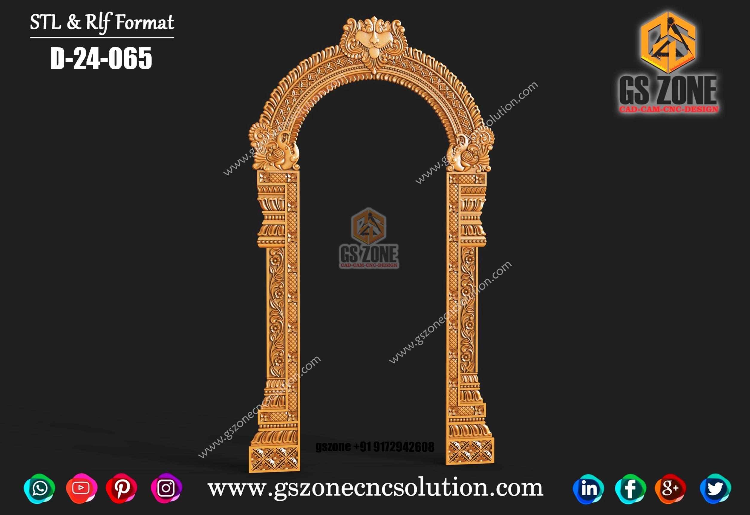 Main Door Arch D-24-065