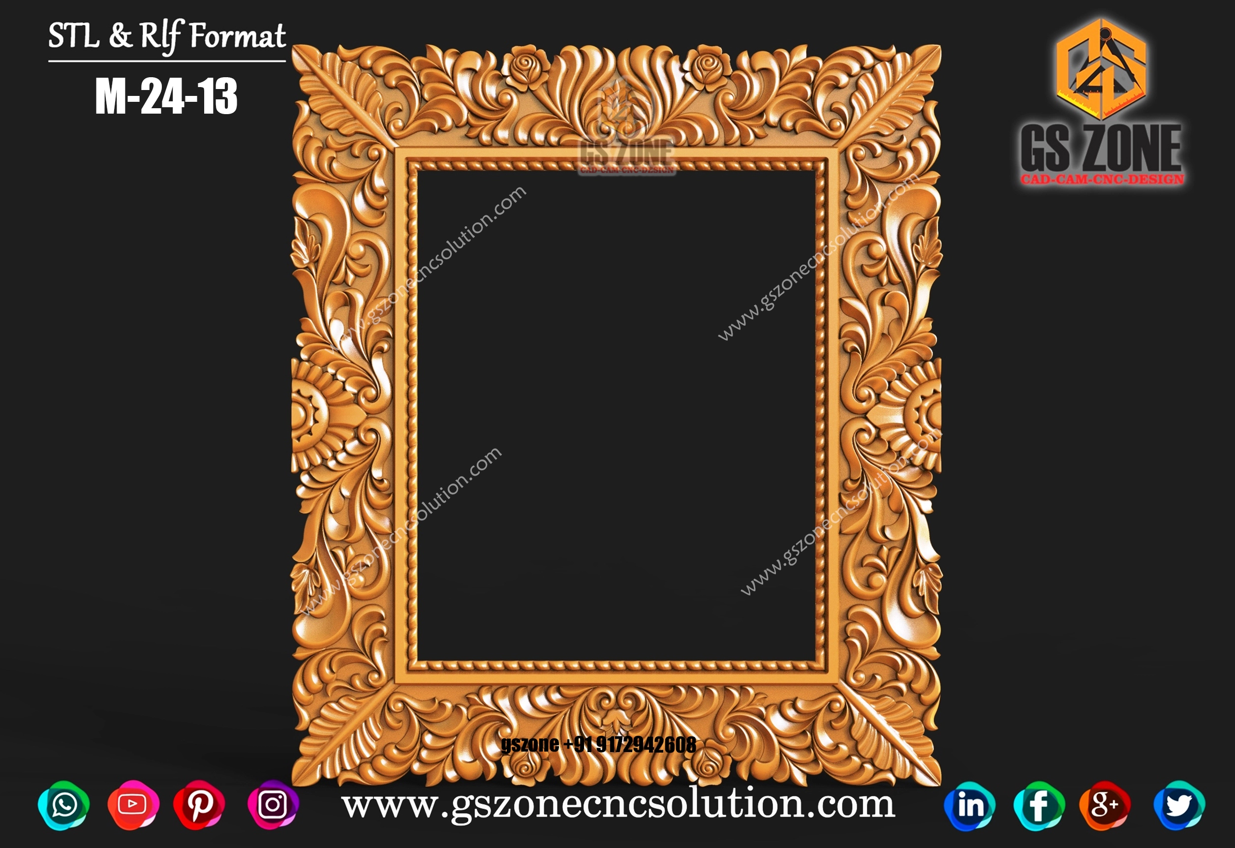 M-24-13 Mirror Frame Design