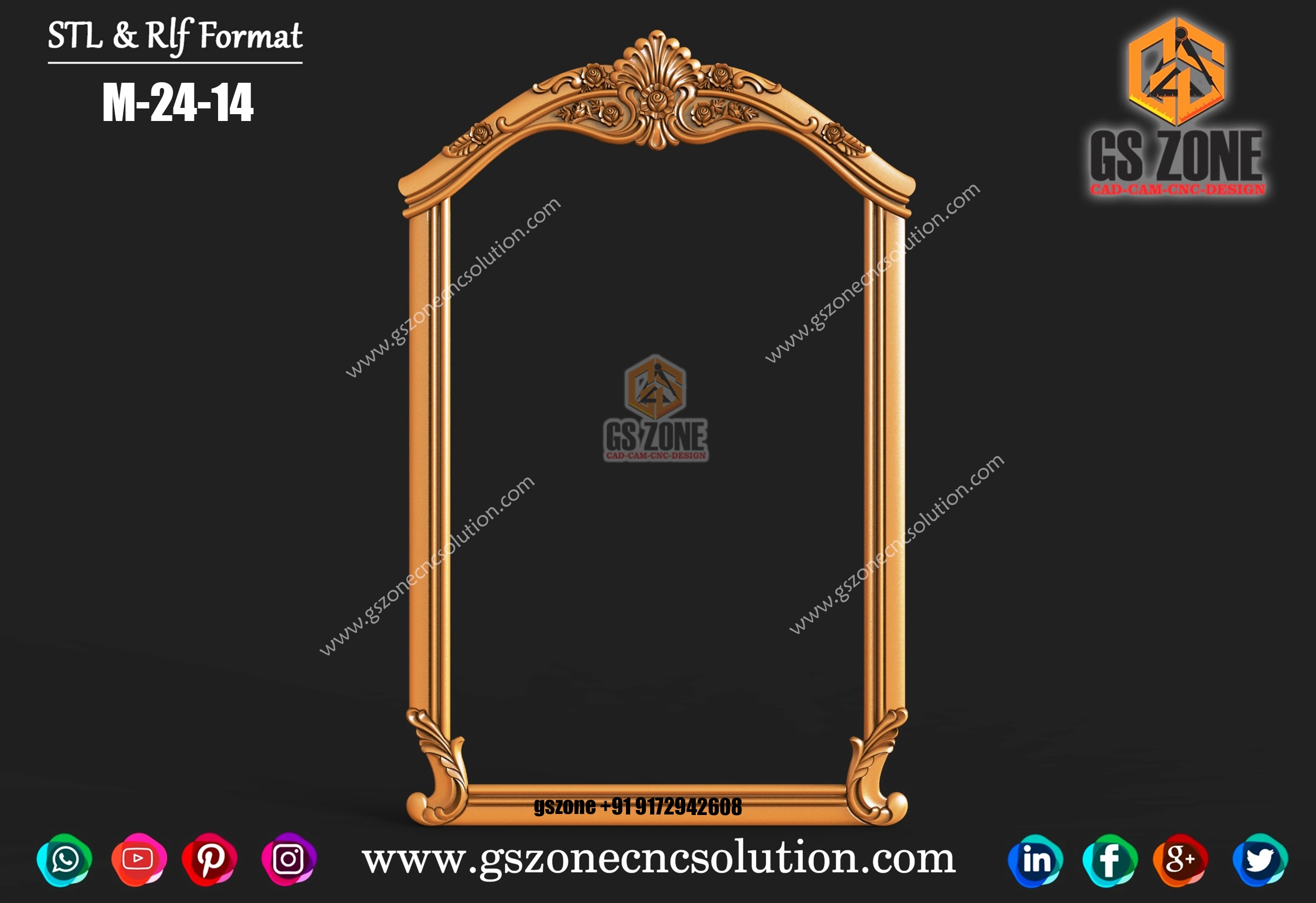 M-24-14 Mirror Frame Design