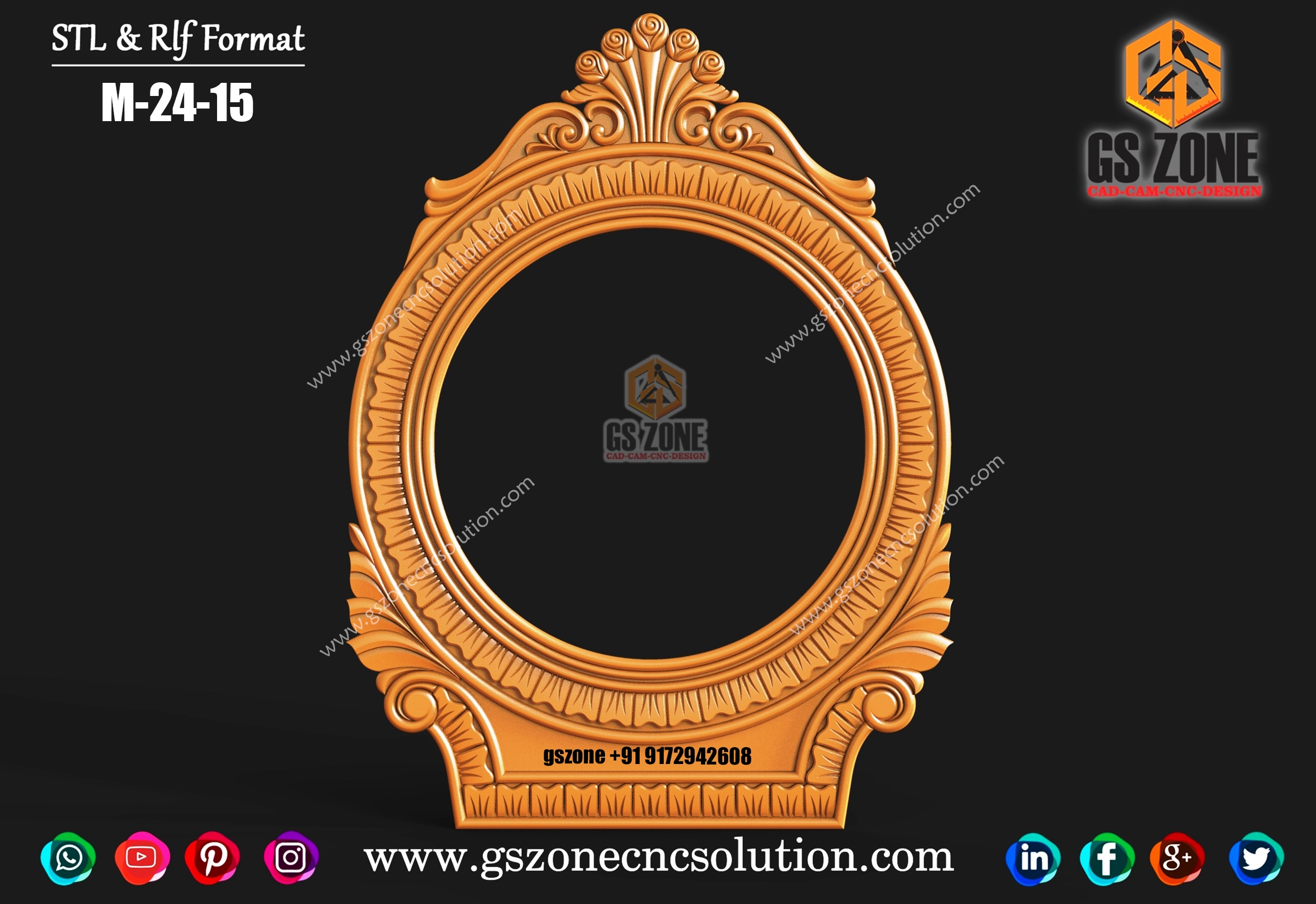 M-24-15 Mirror Frame design