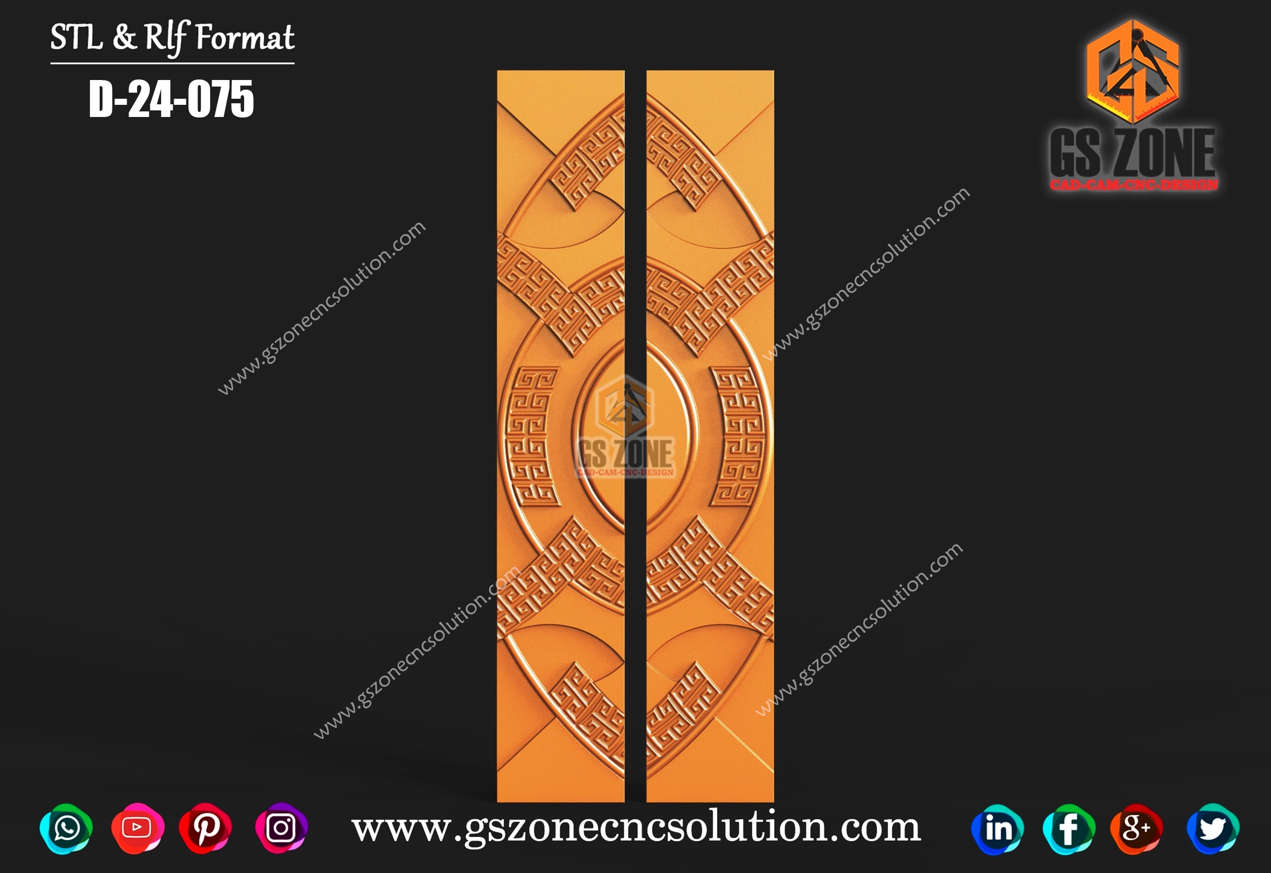 D-24-075 Greek Pattern design