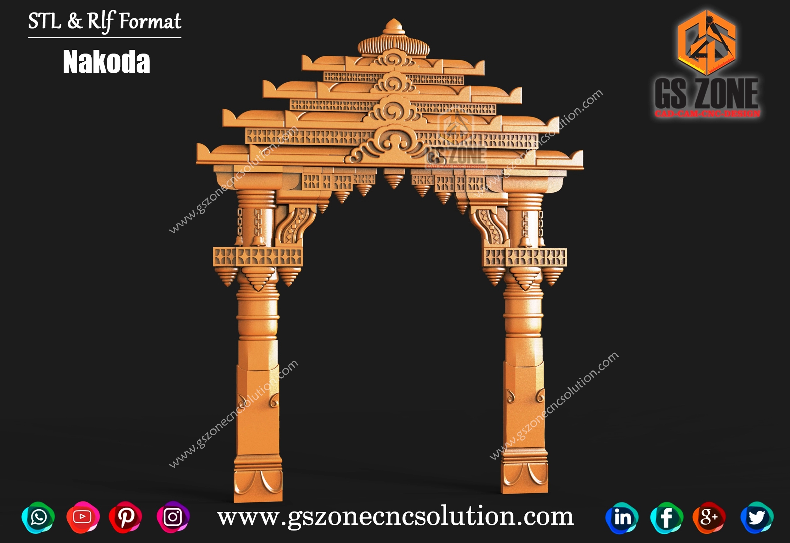 Temple Arch Design