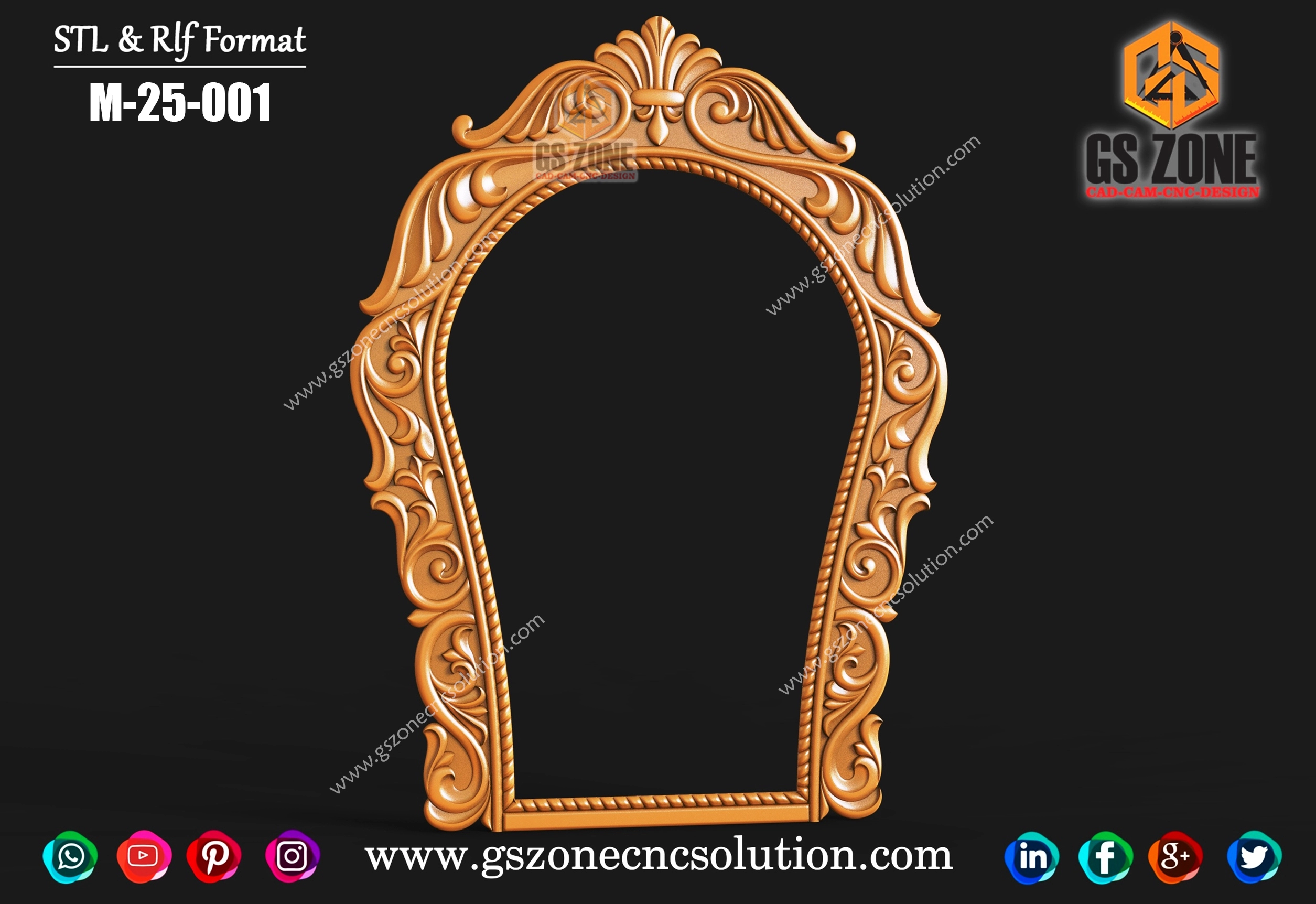 M-25-001 Mirror Frame