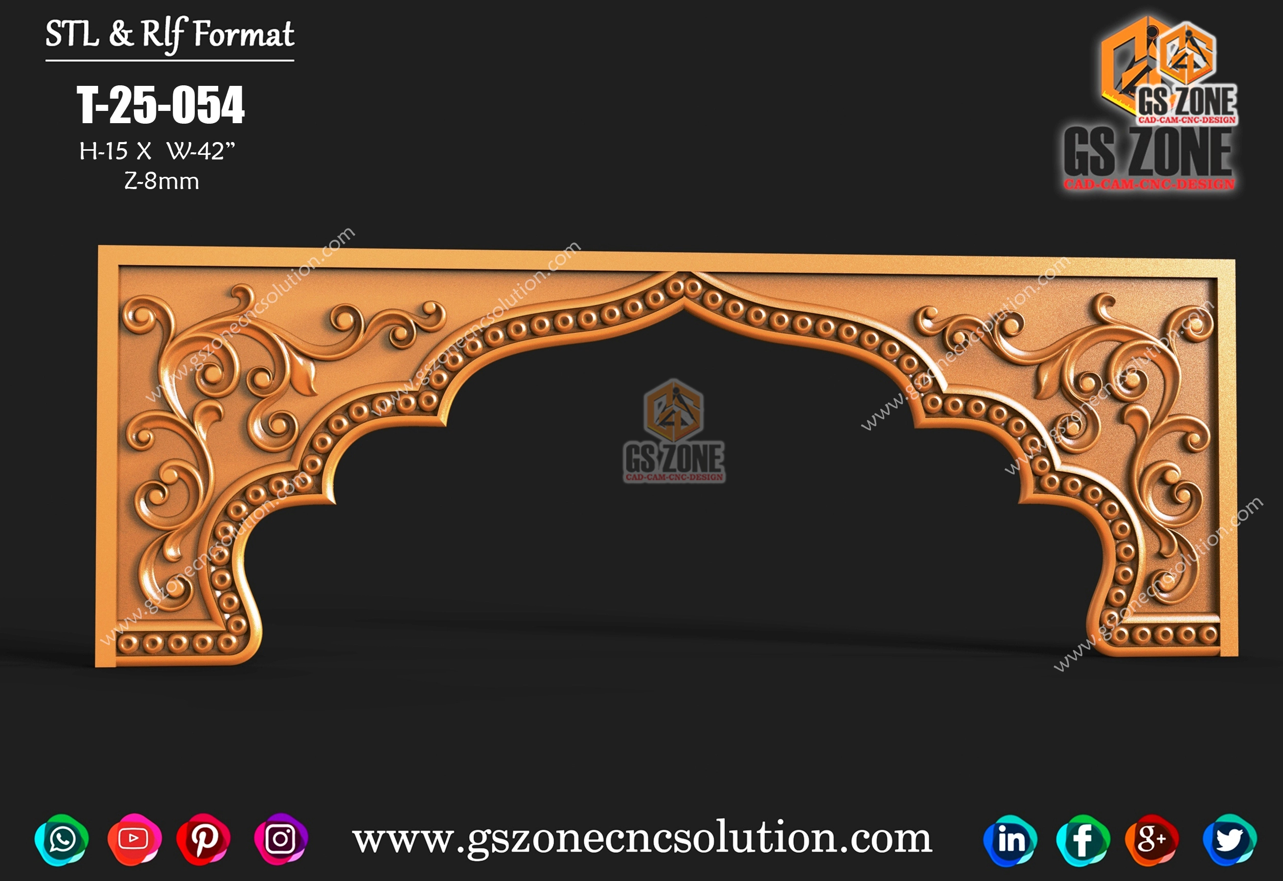 T-25-054 | CNC Arch Design