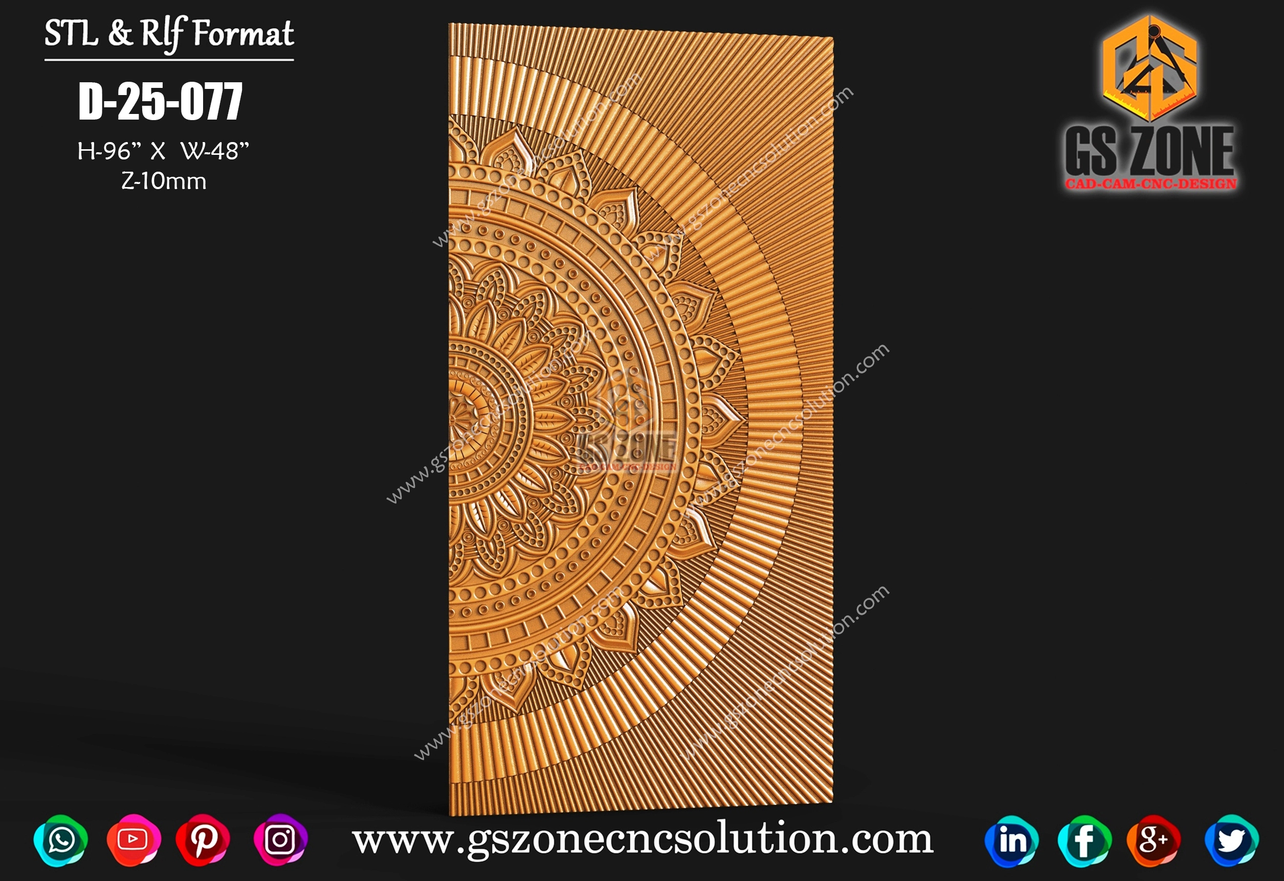 D-25-077 – Premium 3D Texture Panel Design
