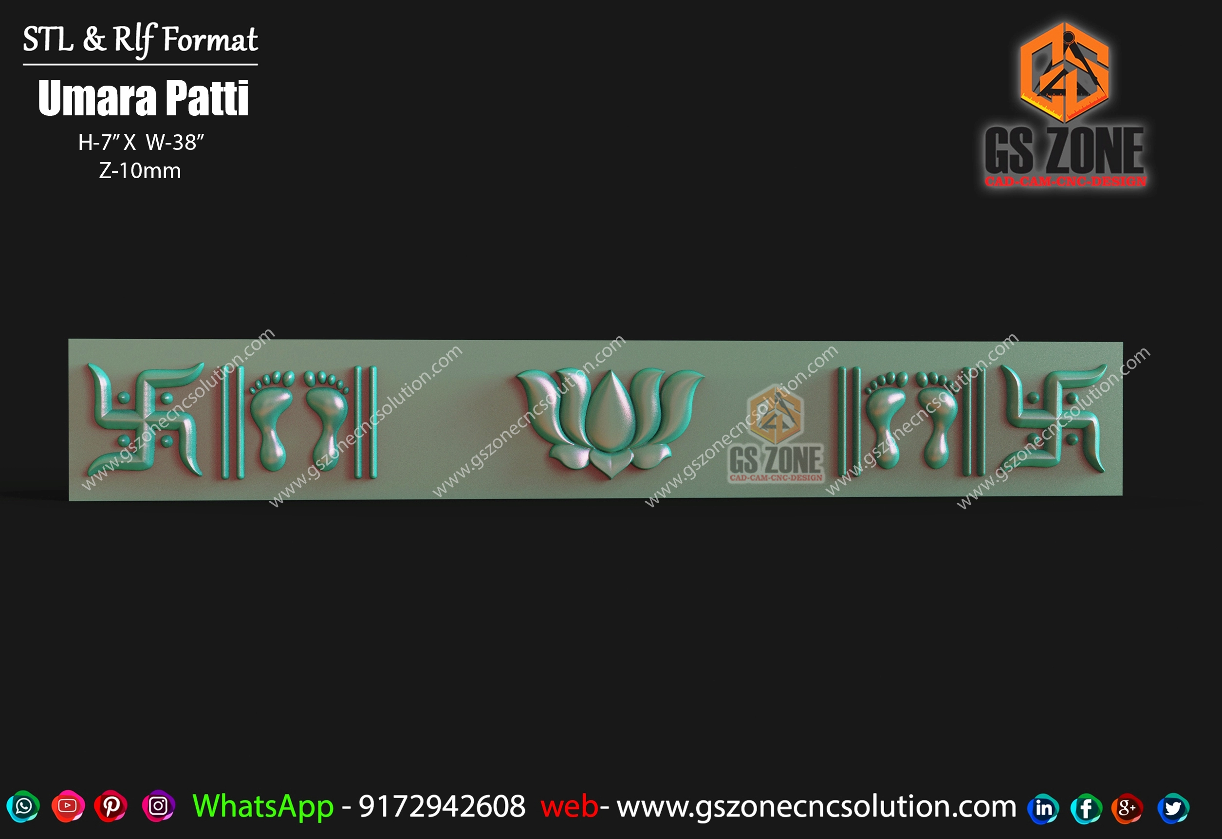 Umara Patti (Traditional Decorative Strip)